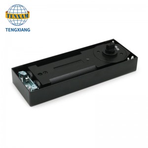 Szklane drzwi bliżej dwie prędkości regulowana hydrauliczna podłoga sprężyna