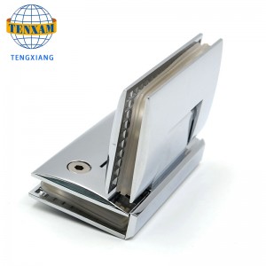 Stop cynkowy Nstainless Steel 135 Stopień Zawias prysznicowy do prysznica szklana klips