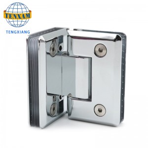 Najlepiej sprzedający się 90 stopni szkła do szkła drzwi prysznicowe zawias