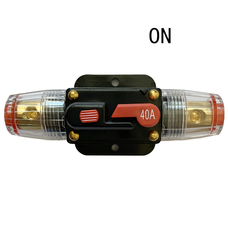 12V 24 V DC 20A 30A 40A 50A 60A 80A 100A Auto Car Bike Solar Energy Circuit Breaker Reset Przełącznik bezpiecznika do domu Solar