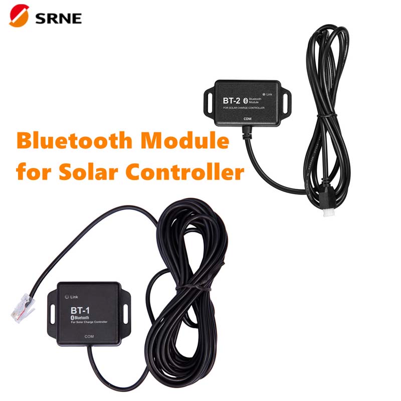 SRNE Moduł Bluetooth BT-1 BT-2 dla MPPT Solar Charge and Discage Controllers ML i sterowniki PV Series MC