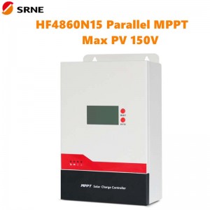 SRNE MPPT 60A 12V 24V 36 V 48V Auto Solar Off-Grid Regulator Regulator MAX 150V Wejście panelu Promiennika HF4860N15