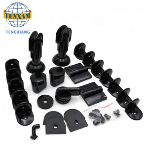 Całe ustalone kabiny toaletowe