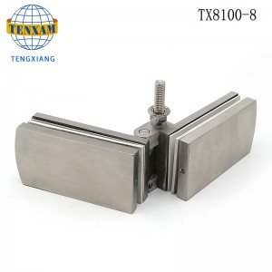 Chińscy producenci 180 stopni składany zawias do sauny szklane drzwi szklane drzwi