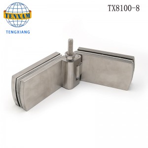 Chińscy producenci 180 stopni składany zawias do sauny szklane drzwi szklane drzwi