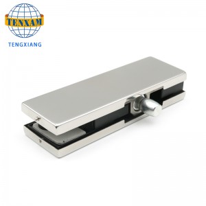 Hurtownia ze stalinierdzewnej Złączki szklane okucia do drzwi 316 Górny zacisk