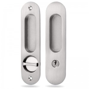 1701 ślizgający się zamek drzwiniewidoczny w wpuszczany klamka Zakochanie drzwi do przesuwanych drewnianych mebli sprzętowych