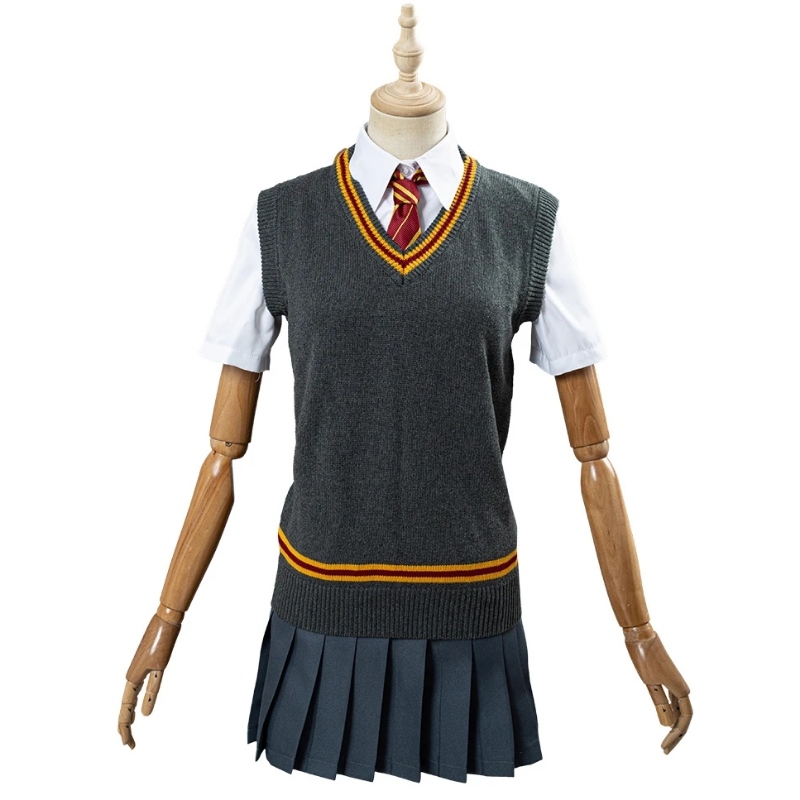 Harry Potter Hermiona Granger Gryffindor School Cosplay Kup Hurtownie Halloween Kostiumy Bulk