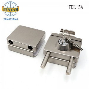 Chiny Dostawca Hurtownie bezramowe szklane sprzęt do drzwi hartowany przesuwny szklany zamek