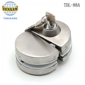 Satin Nikiel Dźwignia Zestaw Blokada Sypialnia Łazienka Rurowa Rękawiczka Blokada drzwi