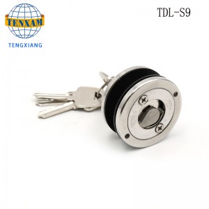 Wysokiej jakości przesuwne szklane zamki drzwi z cylindrem blokującym