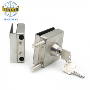 Szkło hartowane cynk antyogrudzący podwójny zamek boczny w zamkach