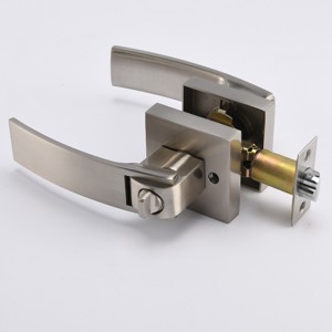 S7811 Satynowy Nickel Brama z zamkiem i kluczem, kluczem do drzwi wejściowych/DOOR DRYWA, LUKKSET LUKKI