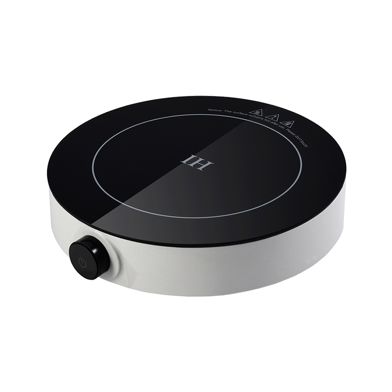 G6 przenośna płyta indukcyjna Cooktop Burner Burner 2000W, 8 poziomów temp, timer, automatyczne odcinanie, panel dotykowy, wyświetlacz LED