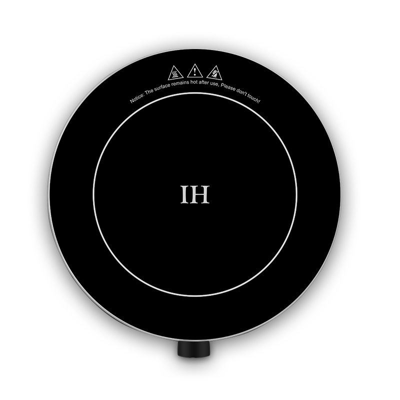 G6 przenośna płyta indukcyjna Cooktop Burner Burner 2000W, 8 poziomów temp, timer, automatyczne odcinanie, panel dotykowy, wyświetlacz LED