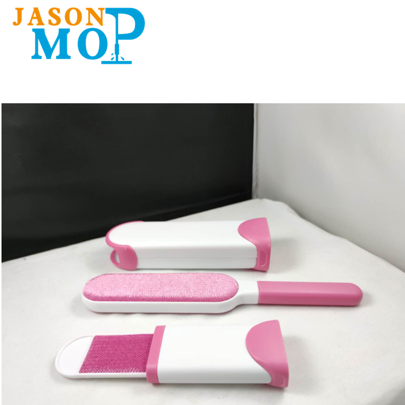 Jason Reusable Remover do włosów dla autokarów do dwustronnej szczotki Usuwa ręczne urządzenie do usuwania pet futro