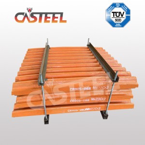 Powerscreen XA400S Naprawiono Jaw Supertooth, Swing Jaw CR005-067