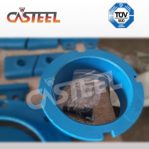 760 Rotor Nosić części, końcówka wirnika, płyta zużycia i pierścienie