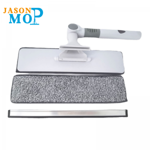 2021New Design Dwustronny Squeegee Okno Cleaner Scrubber Kit do wycieraczki do czyszczenia domu
