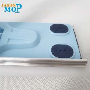 2021 Szklany skrobak teleskopowy pręt ze stalinierdzewnej Wydłużony domowy dwustronny pędzel do czyszczenia pędzla