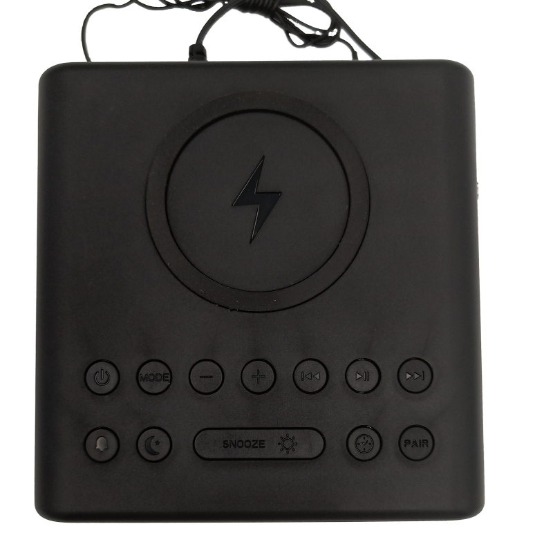 FB-CR01 Zegar Bluetooth Radio z ładowarką bezprzewodową Qi