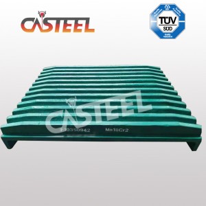 Cedarapids CJ3042 szczękowa płyta, Die szczęki, stała szczęka