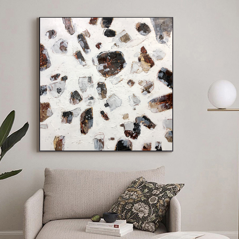 Streszczenie obrazy Strona główna Dekoracyjne Nowoczesne Malarstwo Sztuka Wall 100% Handmade Malowanie Płótno Grafika