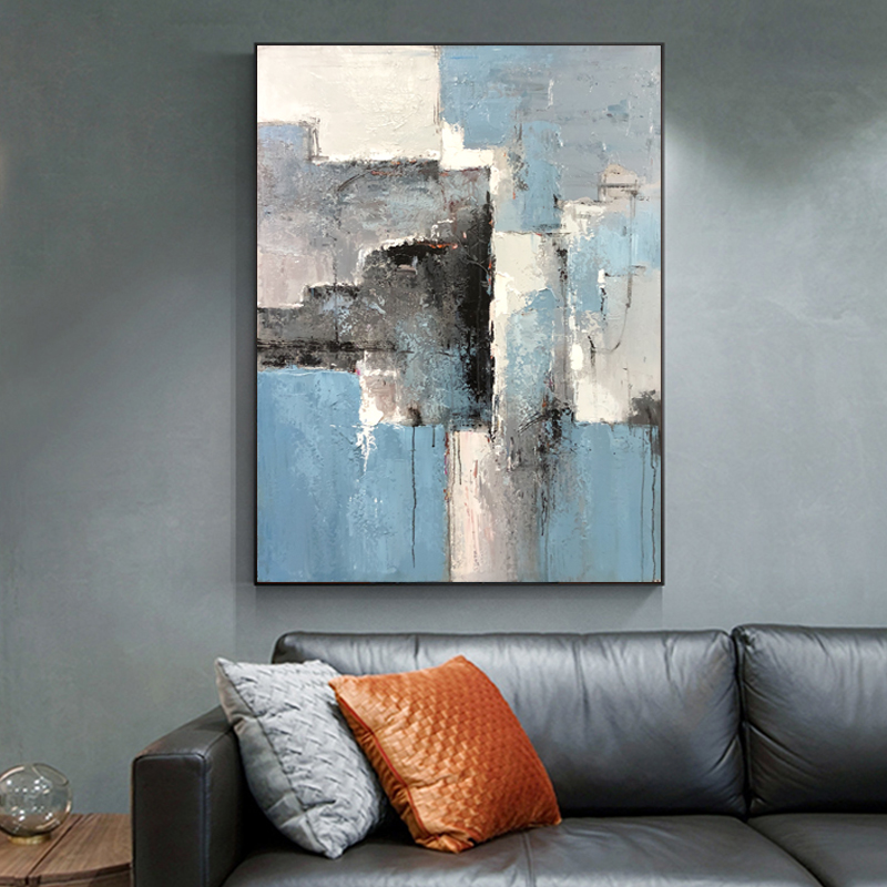 Dekoracja domu Nowoczesne Nodowe Streszczenie Malowanie Płótno Wall Art