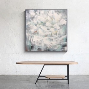 Dostosujnowoczesne abstrakcyjne obrazy płótno ścienne sztuki ręcznie malowanie olejne do salonu