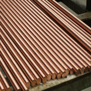 Czerwony kij miedziany