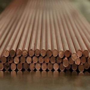 Czerwony kij miedziany