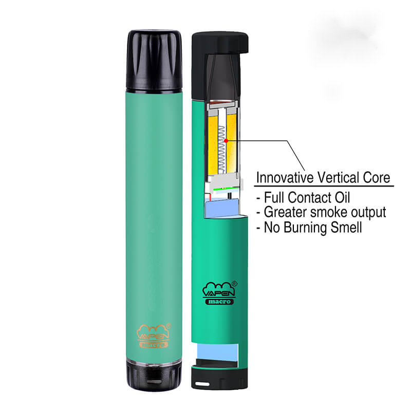 Autentyczne Vapen Macro 2000 Puffs Jednorazowe pióro Vape z pionową cewką Plus XXL XTRA Extra Flex Vaporizer Batoniki E CIGS odparowarki
