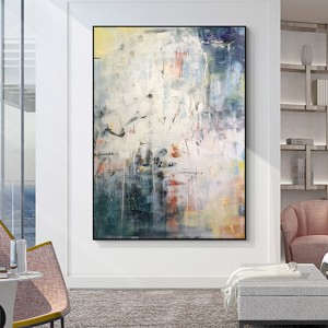 100% Ręcznie rysowane sztuka Obraz olejny abstrakcyjny malarstwo płótnonordic styl dekoracji malarstwo