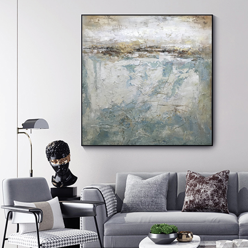 Ręcznie malowane sztuki Handmad Malarstwo olejne Wall Art Original Abstract Canvana żywo