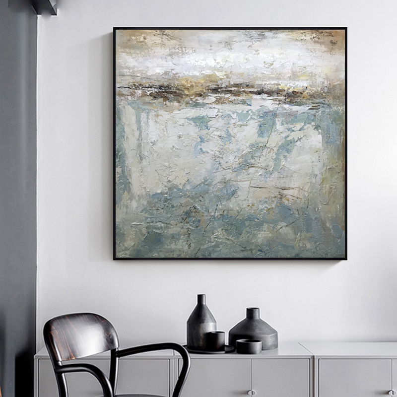 Ręcznie malowane sztuki Handmad Malarstwo olejne Wall Art Original Abstract Canvana żywo