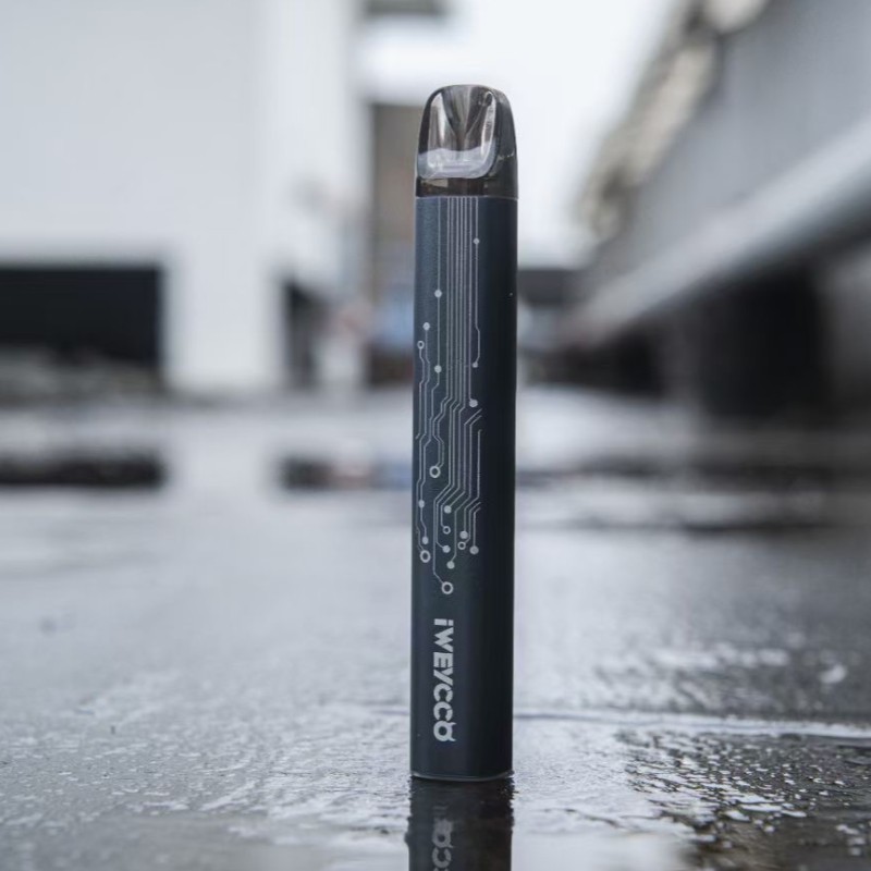 USA Bezpłatny statek 100% Oryginalny Iweeycco Ghost E Papierosów Zestaw Urządzeń Vape Bateria 20mg Cartridge RGB Light