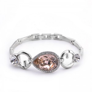 Austriacka bransoletka w kształcie kryształu