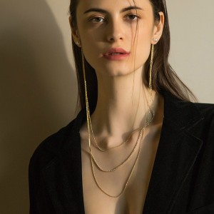 Web Celebrity Hot Style Naszyjnik Kolczyki