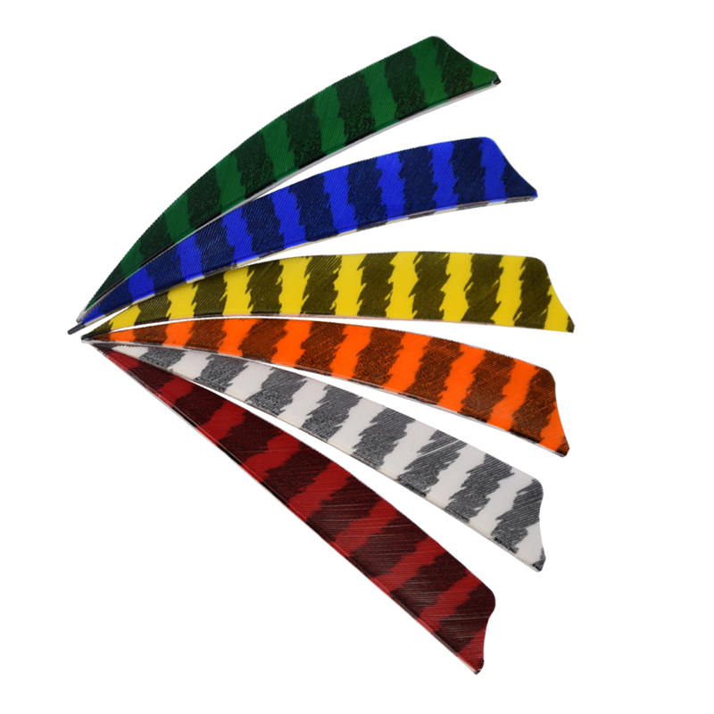 Nika Archery 172101 4inch Stripe Turcja Pióro do łucznictwa arrow Strzałkana zewnątrz