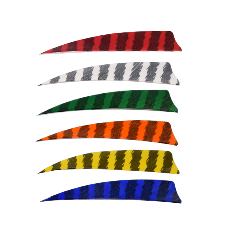 Nika Archery 172101 4inch Stripe Turcja Pióro do łucznictwa arrow Strzałkana zewnątrz