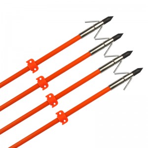 110021-OG Elong Outdoor OD8MM 32 inch Bowfishing Strzałka Wał Zgrajski Łucznictwo Łucznictwo Korzystanie z