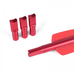 R9 EK Łucznictwo Wkładka aluminiowa strzałka NOCKS do łucznictwa strzałki strzałki polowanie