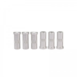 Nika Archery 140023 Wkładka 2219 Aluminium strzałka Nock do strzelania do łomotów