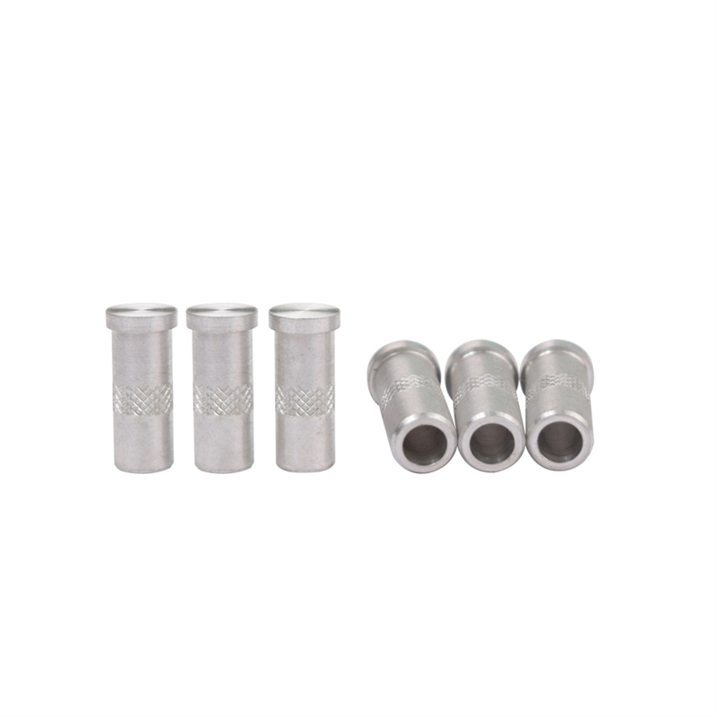 Nika Archery 140023 Wkładka 2219 Aluminium strzałka Nock do strzelania do łomotów
