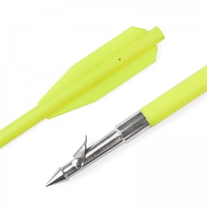Elong Outdoor 110356-17 6.8inch Bolt Fishing Harpoon Stalowy punkt Wał Plastikowy Forcrossbow