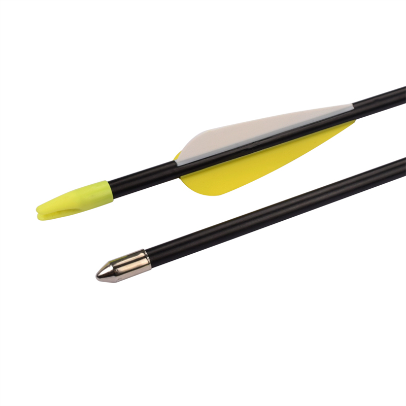 Elong Outdoor 110010 ID5MM 30inch Fiberglass Arrow TPU Vices Archery Praktyka strzelania