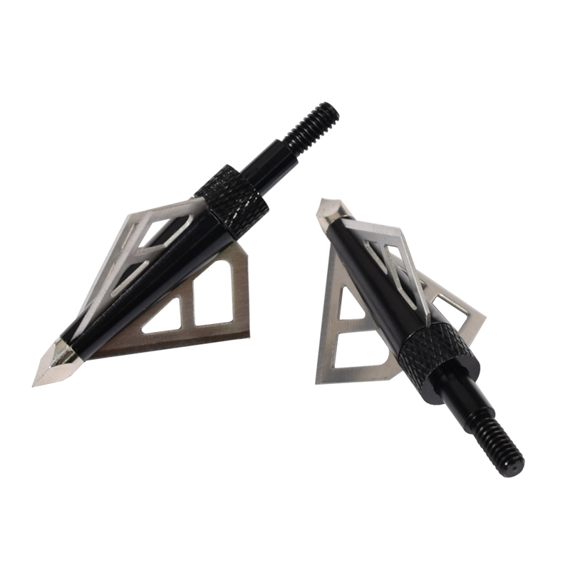 Nika Archery 15B028 3 Blade 100 Ziarno Broadheads do łucznictwa Kostki Strzałki Strzałki Śrubowe Polowanie