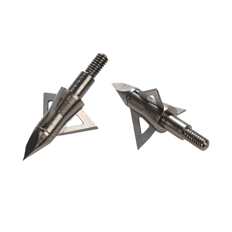 Nika Archery 15B029 3 Stałe Ostrza 100 Ziarno Polowanie Broadheads Łucznictwo Kostka Łowiedz Polowanie