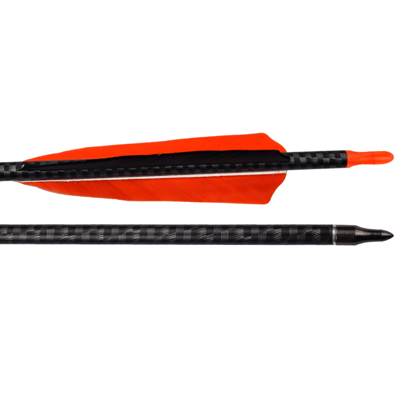 Elong Outdoor 110245 ID6.2mm SP500 3K Strzałka węgla z strzelaniem z łuku piórko