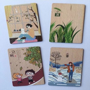 Drewniana karta pokoju